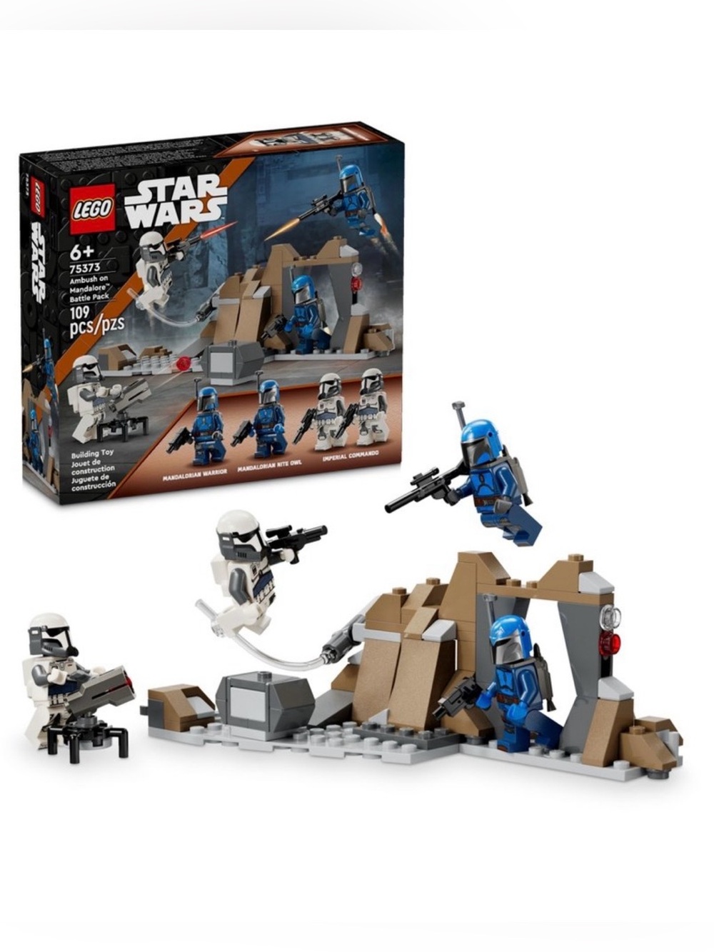 Brand New/Never Opened-Lego Star Wars: The Mandalorian Battle Pack-109 Pieces